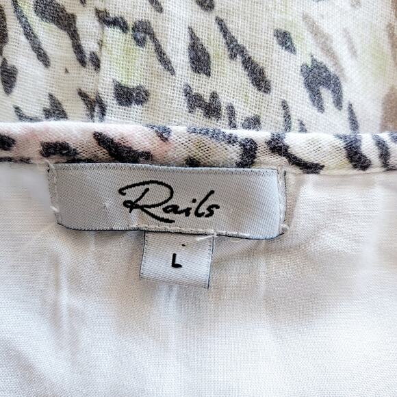 Rails "Frida" Cheetah Print Tank Dress Size Large - Picture 15 of 16